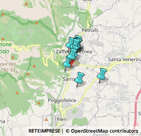 Mappa Via IV Novembre, 95019 Zafferana etnea CT, Italia (0.92636)