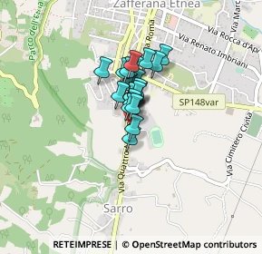 Mappa Via IV Novembre, 95019 Zafferana etnea CT, Italia (0.23333)