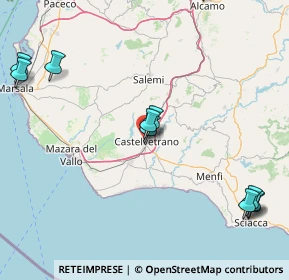 Mappa Via Florio Franca, 91022 Castelvetrano TP, Italia (30.99)