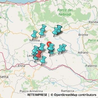 Mappa SP 22, 94010 Gagliano Castelferrato EN, Italia (10.835)