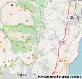 Mappa 95019 Zafferana Etnea CT, Italia (6.116)