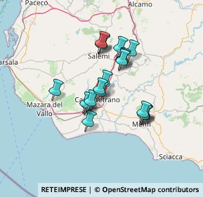 Mappa SP 4, 91022 Castelvetrano TP, Italia (11.7035)