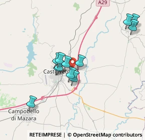 Mappa SP 4, 91022 Castelvetrano TP, Italia (3.77667)