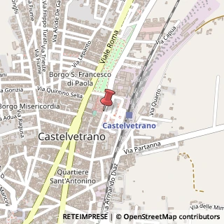 Mappa Via Ferruccio Centonze, 110, 91022 Castelvetrano, Trapani (Sicilia)