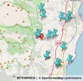 Mappa Traversa I Via Milano, 95019 Zafferana Etnea CT, Italia (4.59267)