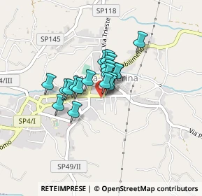 Mappa Via Mazzini, 95010 Santa Venerina CT, Italia (0.2835)