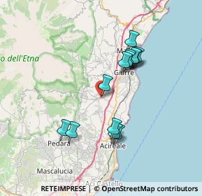 Mappa Via Mazzini, 95010 Santa Venerina CT, Italia (7.13615)