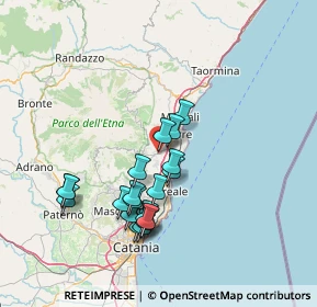 Mappa Via Mazzini, 95010 Santa Venerina CT, Italia (14.96211)