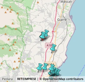 Mappa Via Mazzini, 95010 Santa Venerina CT, Italia (5.83333)