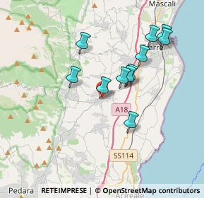 Mappa Piazza Regina Elena, 95010 Santa Venerina CT, Italia (3.68818)