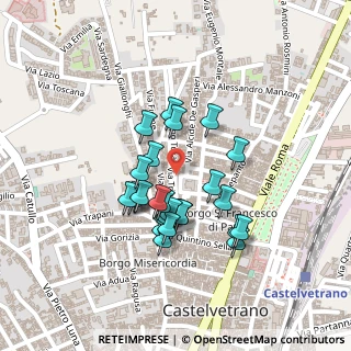 Mappa Via Luciano Messina, 91022 Castelvetrano TP, Italia (0.20385)