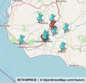 Mappa Via Gregorio Ugdulena, 91022 Castelvetrano TP, Italia (10.99818)