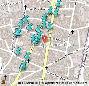 Mappa Via Gregorio Ugdulena, 91022 Castelvetrano TP, Italia (0.139)