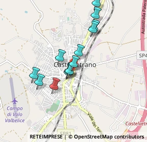 Mappa Via Gregorio Ugdulena, 91022 Castelvetrano TP, Italia (0.84769)