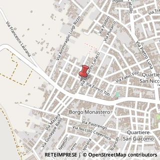 Mappa Via Giovanni Caracci,  23, 91022 Castelvetrano, Trapani (Sicilia)
