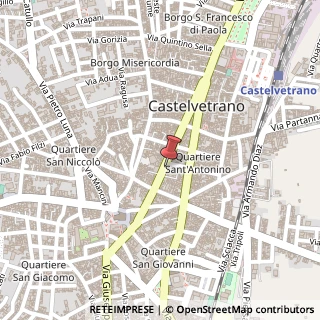 Mappa Via Vittorio Emanuele, 82, 91022 Castelvetrano, Trapani (Sicilia)