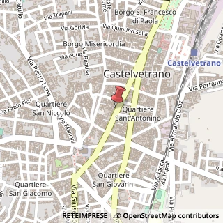 Mappa Via Vittorio Emanuele II,  89, 91022 Castelvetrano, Trapani (Sicilia)