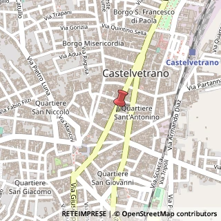 Mappa Via Vittorio Emanuele, 83, 91022 Castelvetrano, Trapani (Sicilia)
