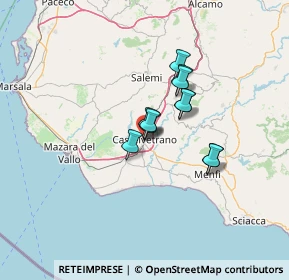 Mappa Via Vittorio Emanuele, 91022 Castelvetrano TP, Italia (9.39273)
