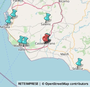 Mappa Via Vittorio Emanuele, 91022 Castelvetrano TP, Italia (22.095)