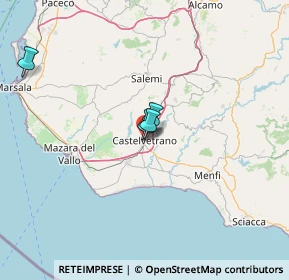Mappa Piazza Giacomo Matteotti, 91022 Castelvetrano TP, Italia (35.345)