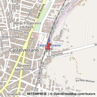 Mappa Via Goffredo Mameli, 8, 91022 Castelvetrano, Trapani (Sicilia)