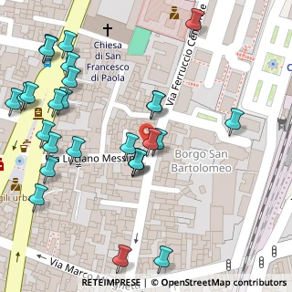 Mappa Via Domenico Scinò, 91022 Castelvetrano TP, Italia (0.09111)