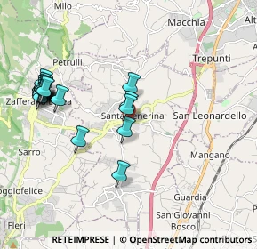 Mappa Via Carroti, 95010 Santa Venerina CT, Italia (2.487)