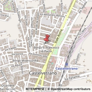 Mappa Via Lepanto, 45, 91022 Castelvetrano, Trapani (Sicilia)