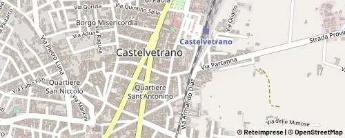 Mappa Castelvetrano