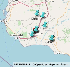 Mappa Via Scina Domenico, 91022 Castelvetrano TP, Italia (9.43818)