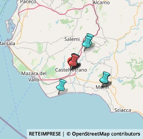 Mappa Via Scina Domenico, 91022 Castelvetrano TP, Italia (8.22364)