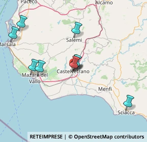 Mappa Via Scina Domenico, 91022 Castelvetrano TP, Italia (24.84214)