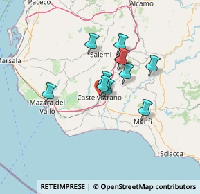 Mappa Via Scina Domenico, 91022 Castelvetrano TP, Italia (10.89182)