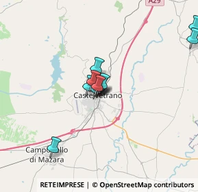 Mappa Via Scina Domenico, 91022 Castelvetrano TP, Italia (2.80091)