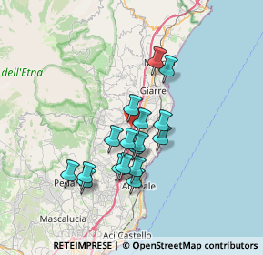 Mappa Via Palombaro, 95010 Santa Venerina CT, Italia (6.37412)