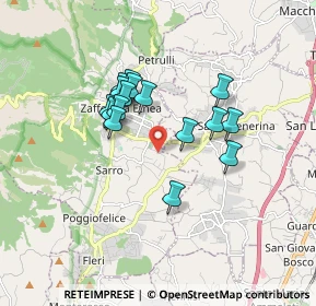 Mappa Via Milano, 95019 Zafferana Etnea CT, Italia (1.55875)