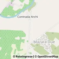 Map Mazara del Vallo