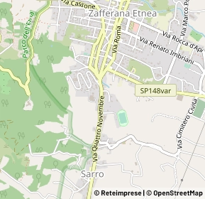 Mappa Via IV Novembre, 95019 Zafferana etnea CT, Italia (0.15769)