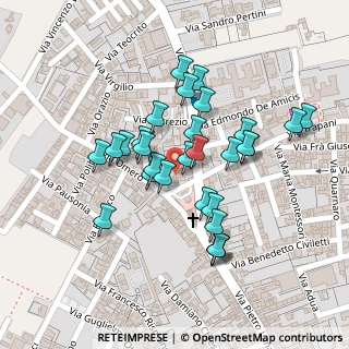 Mappa Piazzale Santa Maria della Sanità, 91022 Castelvetrano TP, Italia (0.1069)