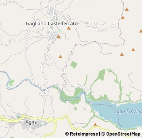 Mappa Contrada sparacello e bufali, 94017 Gagliano Castelferrato EN, Italia (2.38846)