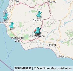 Mappa Via Rovereto, 91022 Castelvetrano TP, Italia (27.16182)