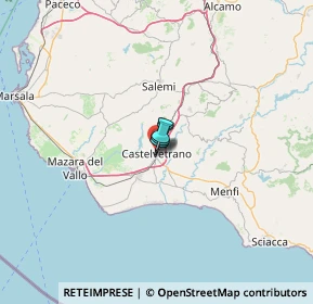 Mappa Via Rovereto, 91022 Castelvetrano TP, Italia (41.89357)