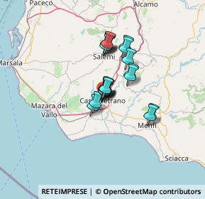 Mappa Via Rovereto, 91022 Castelvetrano TP, Italia (9.4775)