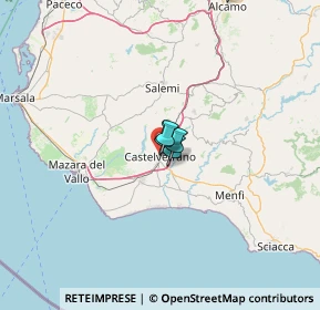 Mappa Via Rovereto, 91022 Castelvetrano TP, Italia (37.7345)