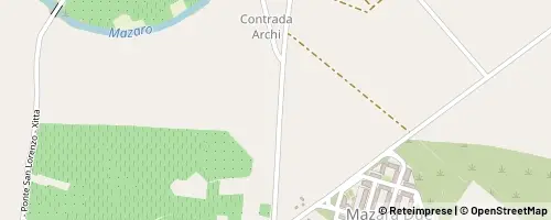 Mappa Mazara del Vallo