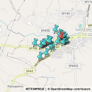 Mappa Via Roma, 95010 Santa Venerina CT, Italia (0.3)