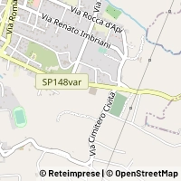 Mapa Zafferana Etnea