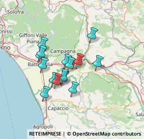 Mappa Strada Statale 19 delle Calabrie km 19 + 0, 84028 Serre SA, Italia (11.59133)