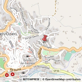 Mappa Via Porrino, 2, 07014 Ozieri, Sassari (Sardegna)